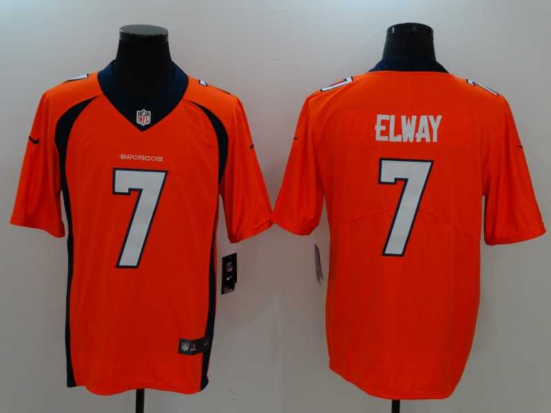 Nike Denver Broncos #7 John Elway Orange Vapor Untouchable Player Limited Jersey,We sell and wholesale Nike Denver Broncos #7 John Elway Orange Vapor Untouchable Player Limited Jersey on line form chian!